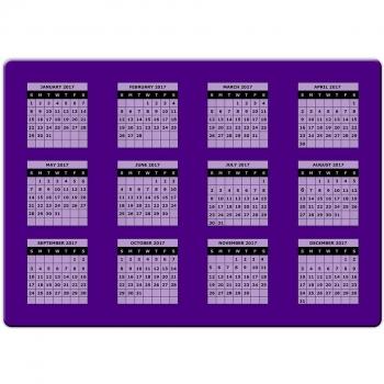 Indigo - 2017 calendario grande