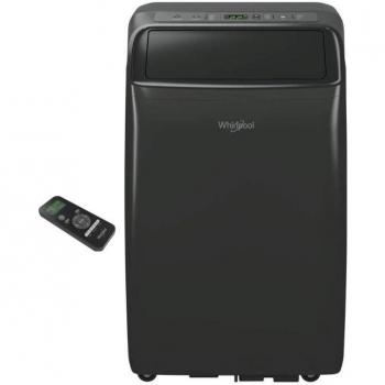 Acondicionador de aire portátil Whirlpool PACF212HP B, 12000 BTU, 60 dB, color negro