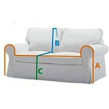 CMX Antideslizante de paquete de cubierta completa sofá amortiguador todo sofá toalla acolchada toalla de sofá , 2seater