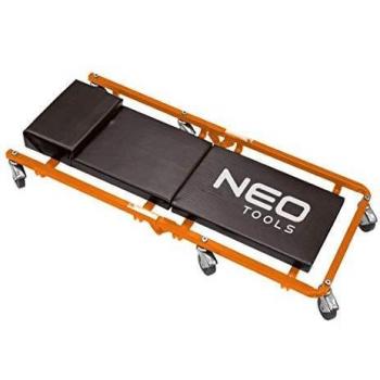Cama profesional debajo del coche NEO 11-804, camilla de taller con estructura robusta, capacidad de carga elevada, diseño ergonómico y ajustable para facilitar el acceso a áreas difíciles