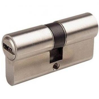 Tesa Assa Abloy, M6503050N, Cilindro de seguridad T60, 30X50mm, Leva corta, Niquelado