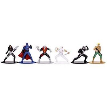Conjunto de 6 Mini Figuras Metálicas GI Joe, 4cm