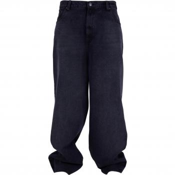 Urban Classics Heavy Ounce Baggy Fit Black Washed Jeans