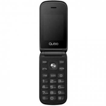 Qubo Senior X-209 Teléfono Móvil para Mayores 2.4 Negro