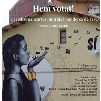 Hem Votat: Cartells, pancartes, murals i banderes de l'1-O: 3