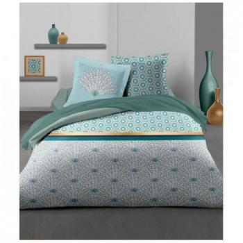 Funda Nórdica HOME LINGE PASSION 220 x 240 cm - Diseño moderno, tamaño 220 x 240 cm, incluye funda nórdica y fundas de almohada, fabricada en algodón suave, fácil de lavar