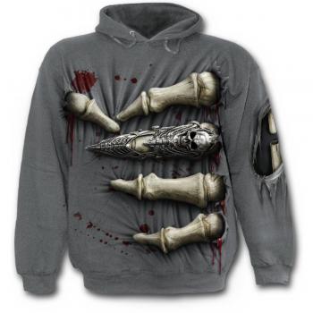 Spiral Death Grip Sudadera con capucha Gris L