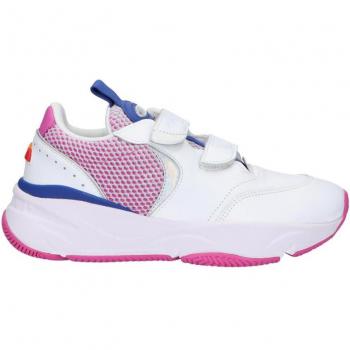 Zapatillas de Deporte para Mujer Ellesse Cesana LTHR AF Blancas con Azul Bold y Rosa Super 38
