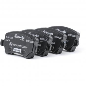 Pastillas de freno BREMBO Xtra P 86 021X, Juego trasero para freno de disco