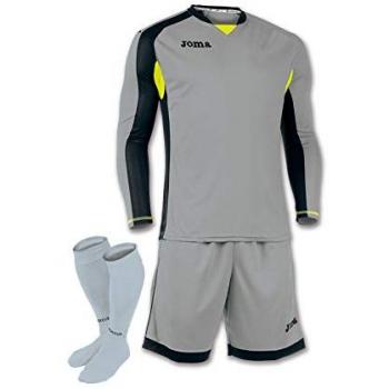 Joma Conjunto Zamora m/l Gris-Negro Talla 6XS-5XS