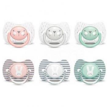 Suavinex Chupete Fisiológico Silicona Premium 0-6 Meses 1 unidad