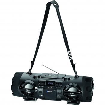 AEG SR 4360 - Radio CD con Bluetooth, negro