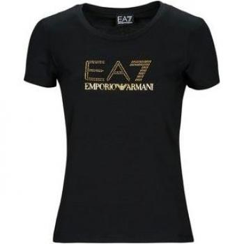 Camiseta EA7 Emporio Armani de Manga Corta 8NTT67-TJDQZ Negra