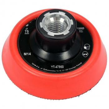 Yato YT-47860 accesorio para amoladora angular, soporte y almohadilla de lijado