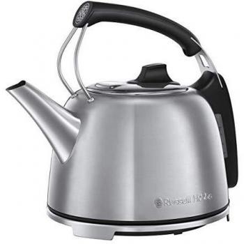 Hervidor Russell Hobbs K65 1.2L 2400W Acero Inoxidable Cepillado Diseño Vintage
