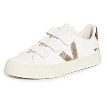 Veja Women's Recife Low Top Sneakers - White/Platine - Size 8