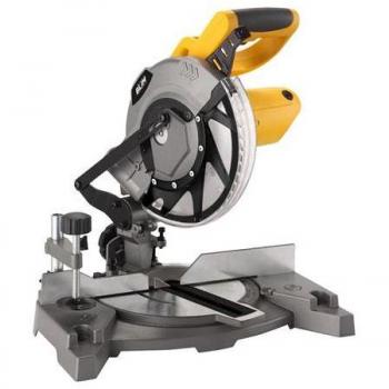 Sierra Ingletadora Blim 1400W 210mm Velocidad Ajustable 5000rpm Hoja de 24 Dientes con Bolsa para Polvo