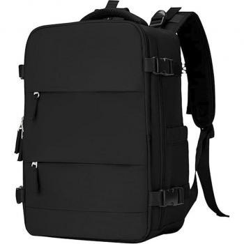 Mochila de viaje cabina gran capacidad con multicompartimento para calzado, ropa y portátil 31x17x42 cm