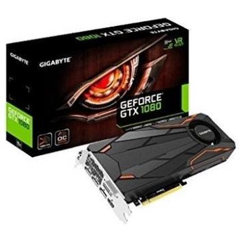 Turbo Overclocked Gigabyte GeForce GTX 1080 with 8GB GDDR5X Graphics Card