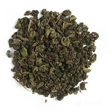 Aromas de Té - Té Verde Moruno China Gunpowder Ecológico Orgánico Sabor a Hierbabuena con Pipermint y Aroma Natural de Menta a Granel, 50 gr.