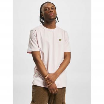Camiseta Lyle&Scott Rosa Hombre Diseño Básico