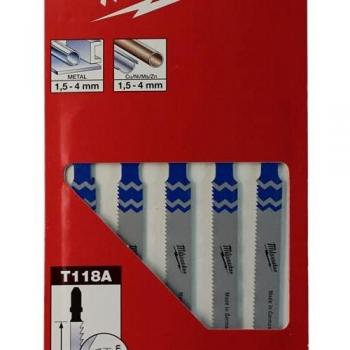 AEG 4932254063 55/1,2 T118D - Hojas de corte para sierras de calar