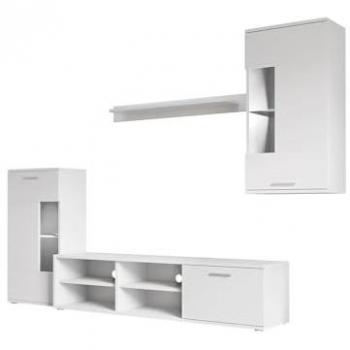 Conjunto de Muebles de Salón Airam Blanco 230x200 cm