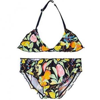 NAME IT Nkfzaraha Triangle Bikini Juego, Zafiro Oscuro, 158-164 para Niñas