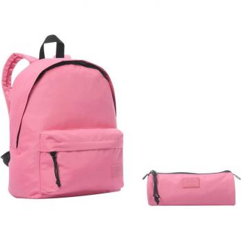 Pack Mochila + Estuche Totto Kalex Rosa Desert Rose