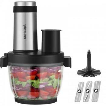 Robot de Cocina Concept RM3300 1000W Negro 2L con Rallador