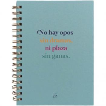 Cuaderno No Hay Opo Sin Drama UO Azul