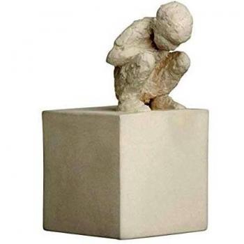 Kähler Designer Character The Curious One - Figura de cerámica sin esmaltar