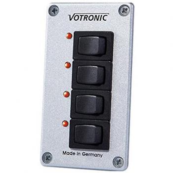 Votronic Panel de interruptores 6287 4/24 V S.