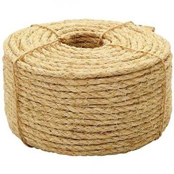 vidaXL Cuerda 100% sisal 6 mm 100 m