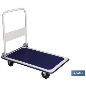 Carro plataforma plegable de aluminio 915x615x860 mm