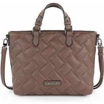 Lois Bolso Shopper para Mujer en Polipiel Marrón, Tamaño Mediano 31x23x11cm Modelo 316881