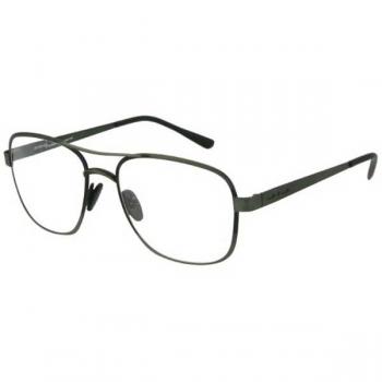 Italia Independent II 5542L 032.000 Men's Eyeglasses Green Size 56 (Frame Only) - Blue Light Block Available