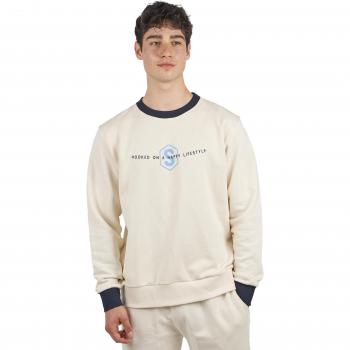 Sudadera BeHappy SPRBSU-2201 hombre, manga larga, cuello redondo