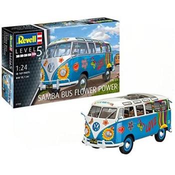Revell VW T1 Samba Flower Power Model Kit