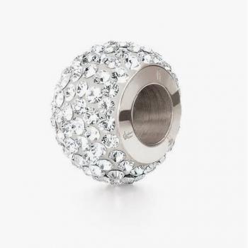 Abalorio Folli Follie Mujer 3P0F023C - Elegante Abalorio de Plata de Ley para Mujer