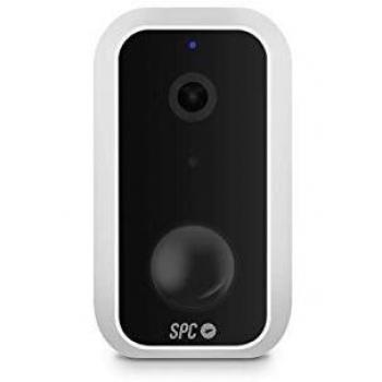 SPC Magnes 2 - Cámara de Seguridad Inteligente WiFi, Uso Tanto Interior como Exterior, 100% inalámbrica, 2 Modos de instalación, batería de 9600mAh para una Gran autonomía de hasta 6 Meses, Blanca