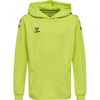 Hummel hmlCORE XK Poly Hoodie Lime Popsicle 8 Years Unisex