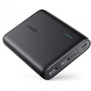 Anker PowerCore 13000, Batería externa Universal, Micro-USB, 13000 mAh, USB, 46,8 Wh, color negro