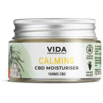 Crema Facial Hidratante Calmante CBD Cañamo y Miel Bio 30ml Pura Vida