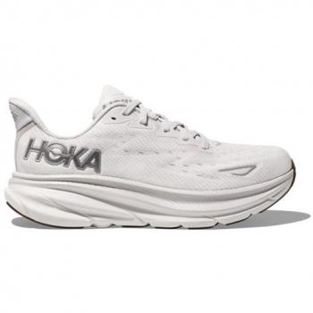 HOKA Women's Clifton 9 Road Running Shoes, Nimbus Cloud/White, Size 6