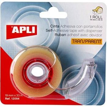 APLI 12094 - Cinta adhesiva transparente
