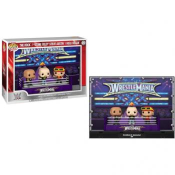 WWE Funko Pop! Moments Deluxe Vinyl 3-Pack - WrestleMania 30 Opening Toast