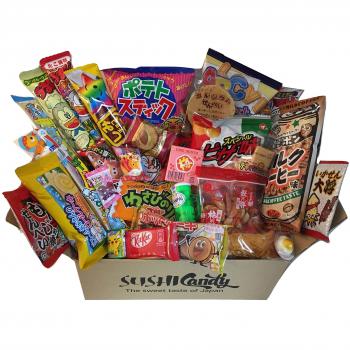 30 Dulces japoneses DAGASHI set regalo japonés con caramelo bocadillo kitkat japoneses