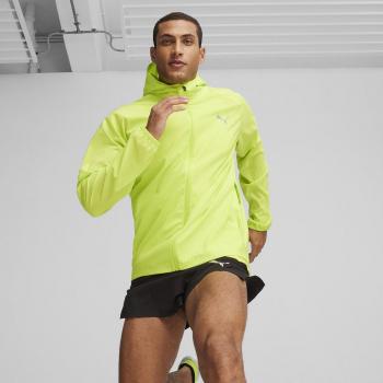 Chaqueta de running Puma Run Favorite Woven para hombre en color amarillo