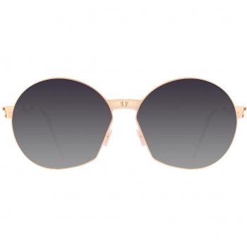 ROAV Galaxy SS007 Ingrid Folding Gold Polarized Women's Sunglasses Size 62